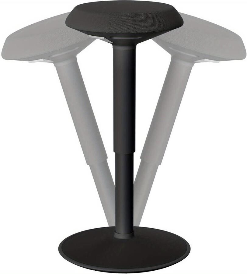 Corenia Kappersstoel – Salonstoel – Draaistoel – Werkstoel – Zadelkruk – Verstelbare Zithoogte 54-79 cm – Antislip TPE-Basis & Comfortabele Schuimvulling