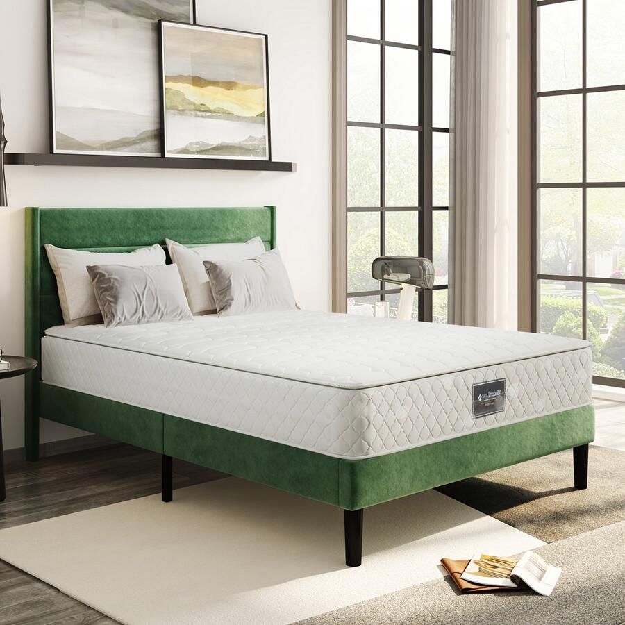 Corenia Matras – Pocketveringmatras – Koudschuimmatras – Tweepersoonsmatras – Logeermatras – 7-Zones Pocketvering – H3 Medium Stevig – 25 cm Hoog – 90x200 cm