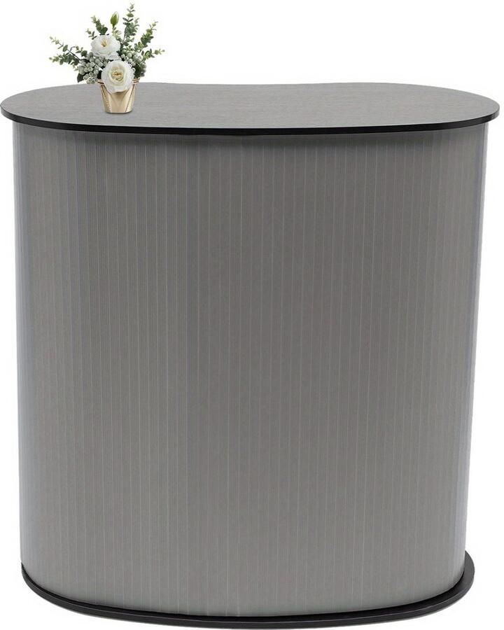 Corenia Presentatietafel – Balietafel – Receptietafel – Presentatiestand – Vouwbare Tafel – Compact Formaat 90x40x90 cm – Draagkracht Tot 50 kg