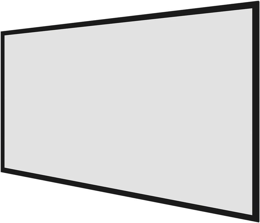 Corenia Projectiescherm – Beamer Scherm – Opvouwbaar Scherm – Mobiel Projectiescherm – Presentatiescherm – Wit PVC Scherm – 130 Inch Groot Formaat – Lichtgewicht & Stevig Aluminium