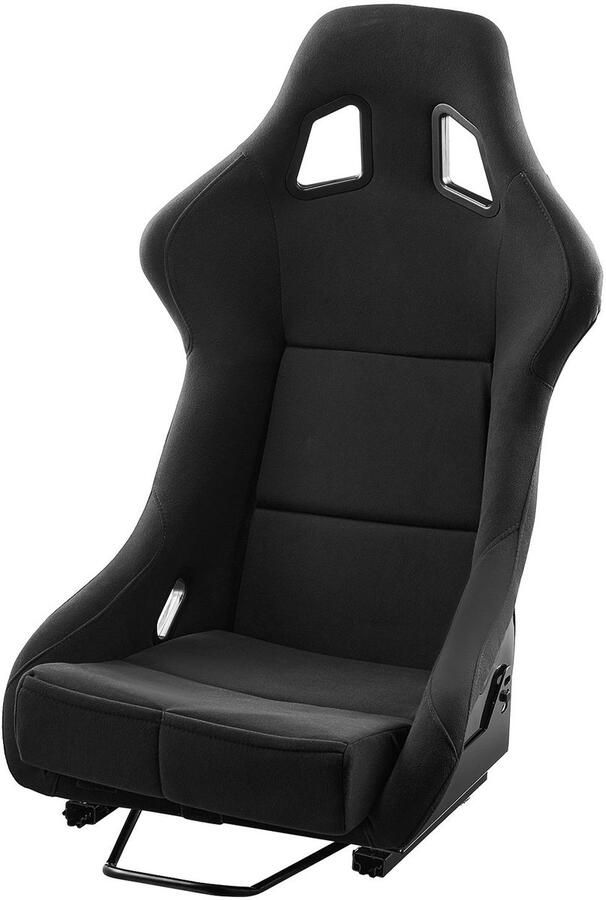 Corenia Racestoel – Racingstoel – Simulatierace Stoel – Gamestoel – Cockpit Stoel – Universele Pasvorm – Velours Bekleding – Verstelbare Dual-Lock Schuifrail