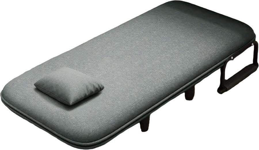 Corenia Relaxstoel – Fauteuil – Lounge Stoel – Leunstoel – Verstelbare Stoel – Grijs – 5-Standen Verstelbare Rugleuning – Stevig Metalen Frame