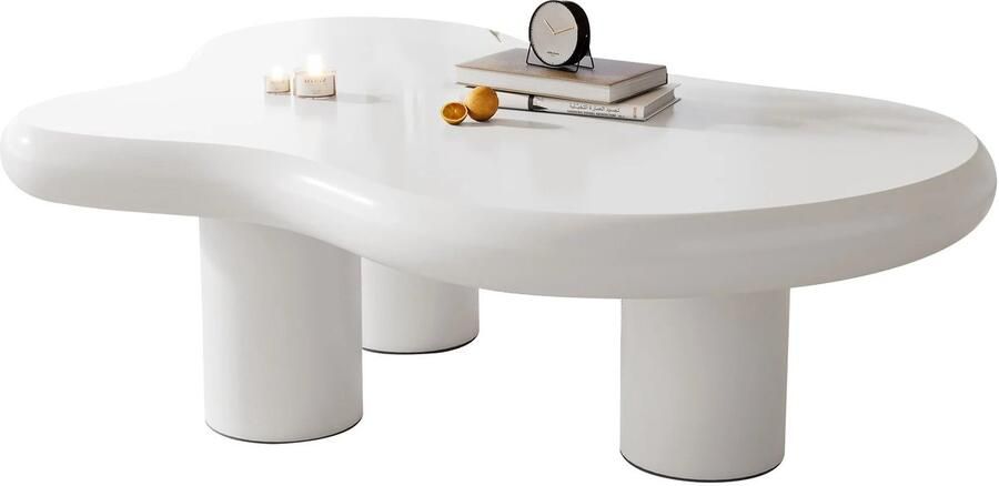 Corenia Salontafel – Wolkvormige Originele Tafel – Design Tafel – Woonkamer Tafel – MDF Tafel – 97x67 cm – Draagvermogen 80 kg