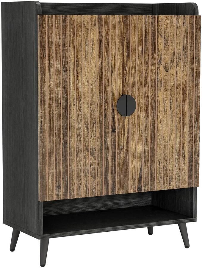 Corenia Schoenenkast – Schoenenrek – Schoenenopberger – Schoenenkastje – 24 Paar Capaciteit – Verstelbare Vakken – Duurzame Constructie Koffie