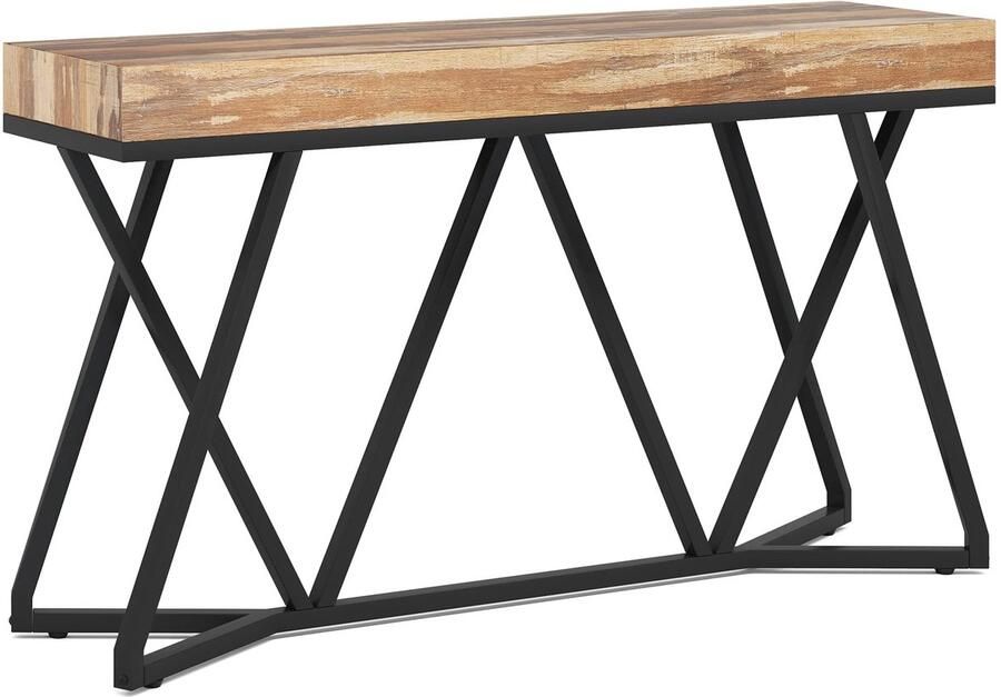 Corenia Sofa Tafel – Haltafel – Sidetable – TV-Meubel – MDF Tafelblad – Metalen Frame – Draagkracht Tot 90 Kg