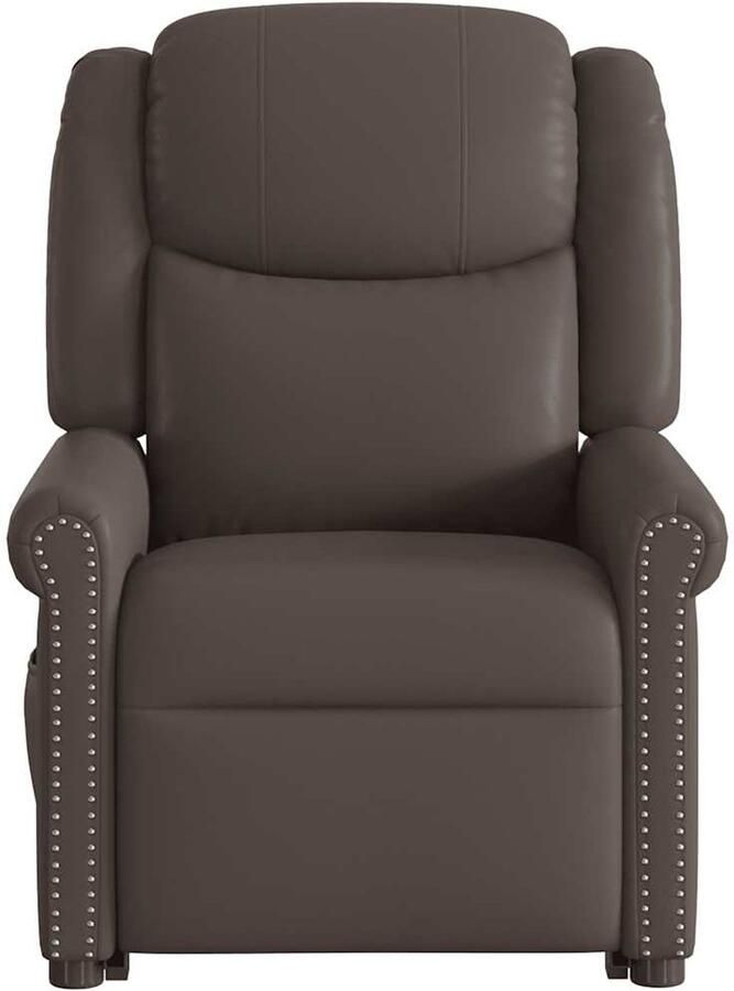Corenia Sta-fauteuil – Sta-op Fauteuil – Elektrische Relaxstoel – Verstelbare Lounge Stoel – Handmatig Verstelbaar – Kunstleer – Liftfunctie – Comfortabele Polyester Vulling