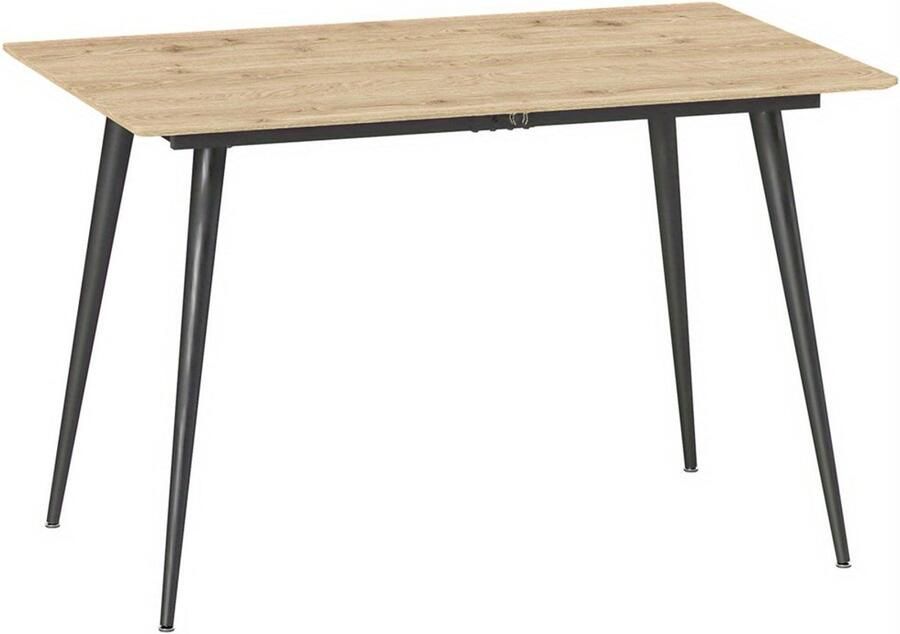Corenia Uitklaptafel – Klaptafel – Eettafel – Vouwtafel – Tuintafel – Uitschuifbaar – Stevig Stalen Onderstel – Ruimtebesparend Modern Design – 120-160 cm Voor 6-8 Personen
