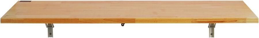 Corenia Vouwtafel – Klaptafel – Inklapbare Tafel – Wandbureau – Wandtafel – Rubberwood Hout – Draagkracht 225 kg – Slow-Close System