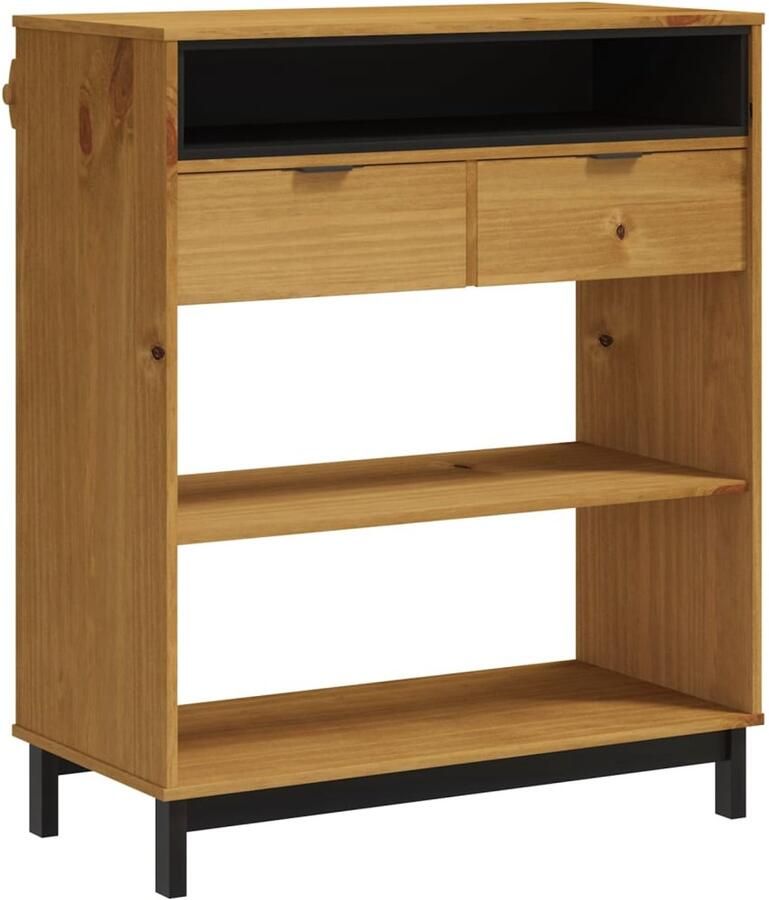 Corenia XL Bartafel – Bartafel Massief Hout – Bar Tafel – Hoge Tafel – Keukentafel – Bruin – Ruime Werkplek – Duurzaam Massief Hout