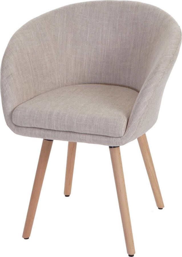 Cosmo Casa Eetkamerstoel Retro Jaren 50 Ontwerp Kunstleer Imitatiesuède