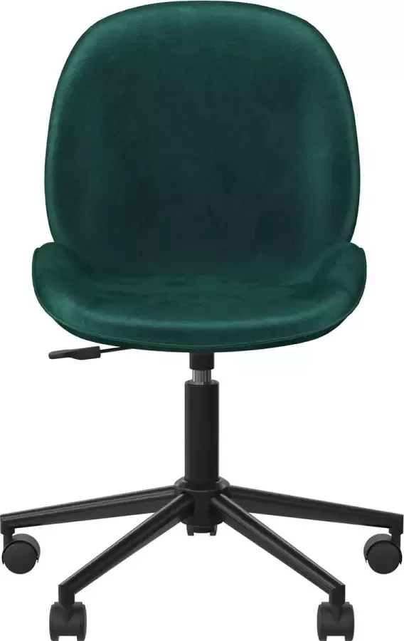 CosmoLiving by Cosmopolitan Bureaustoel Astor 360° draaifunctie metalen frame zithoogte 43-54 cm (1 stuk) - Foto 2