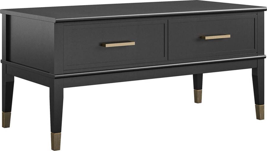 CosmoLiving by Cosmopolitan Salontafel Westerleigh Bergruimte van gemakkelijk te onderhouden mdf poten van massief hout hoogte 51-76 cm