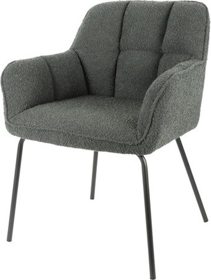 Countryfield Greyhound eetkamerstoel donker grijs