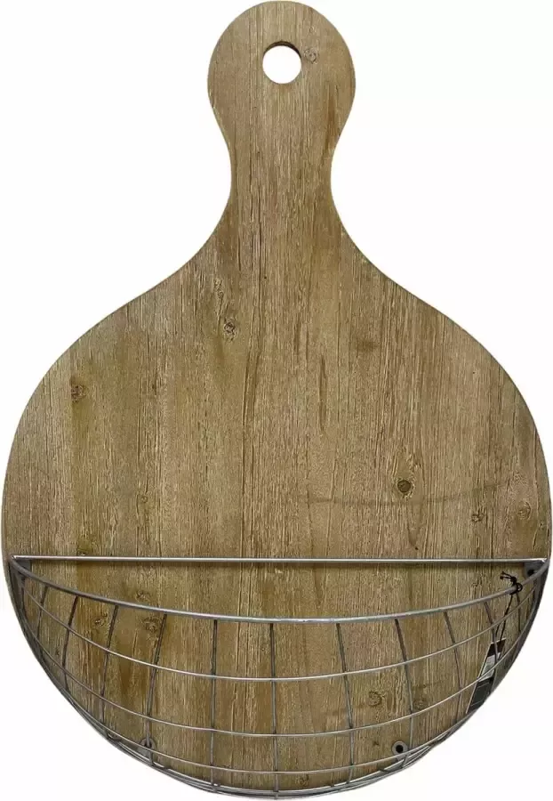 Countryfield Wandplank met Mand |78 x 45 x 20 cm