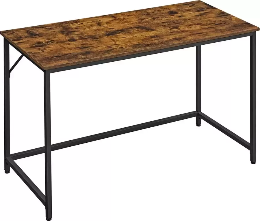Cozy living Bureau Computer bureau kantoorbureau Pc Tafel Vintage Bruin Zwart