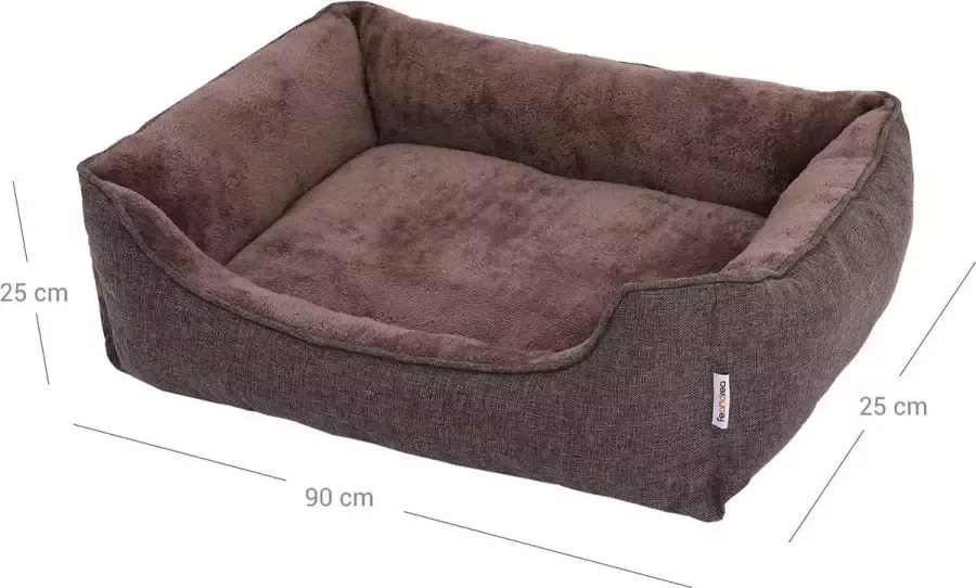 Cozy living Hondenmand Honden bed Dierenmand Hondenkussen Bruin