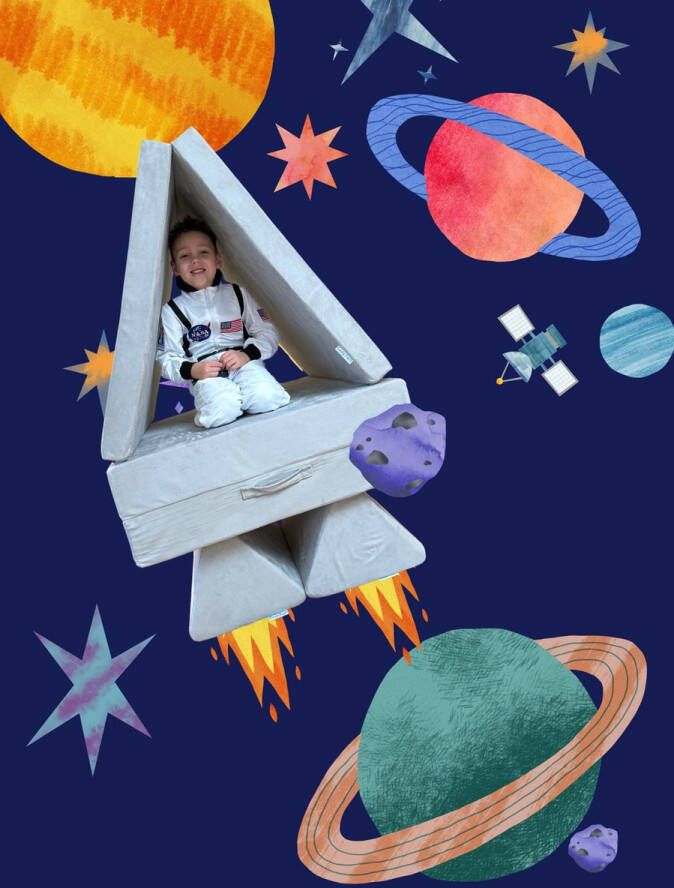 Cozyfort speelbank Kinderbank Kids sofa Playcouch Slaapbank Kinderbankje