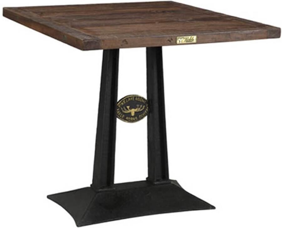 Creamont Bistrotafel Loftli Brown Wood