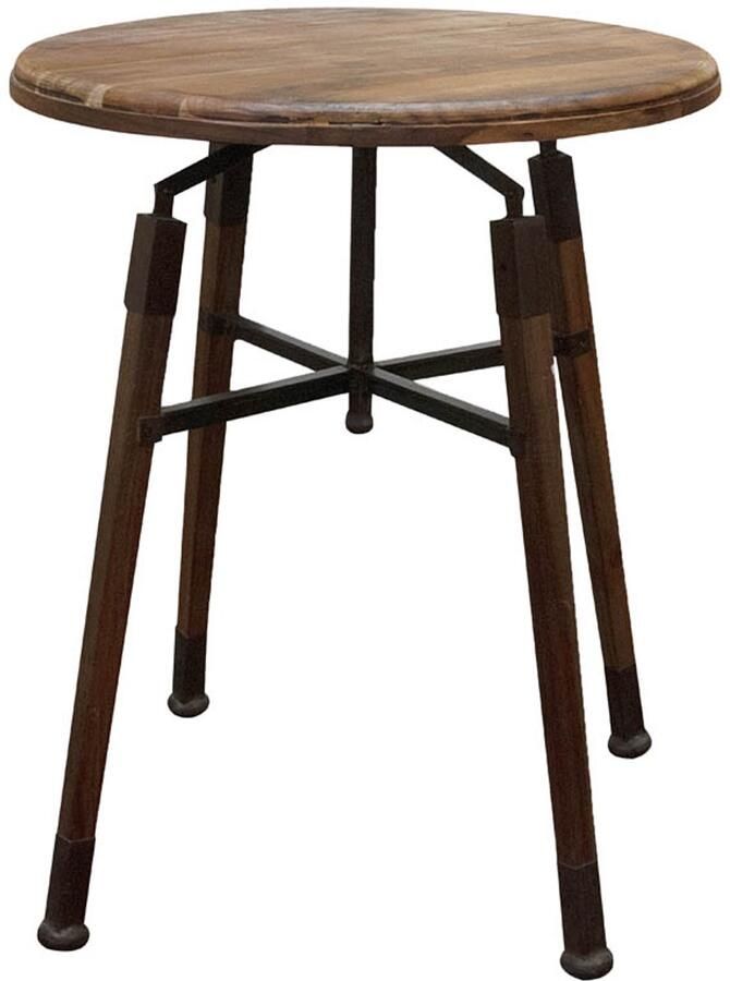 Creamont Bistrotafel Loftli Brown Wood