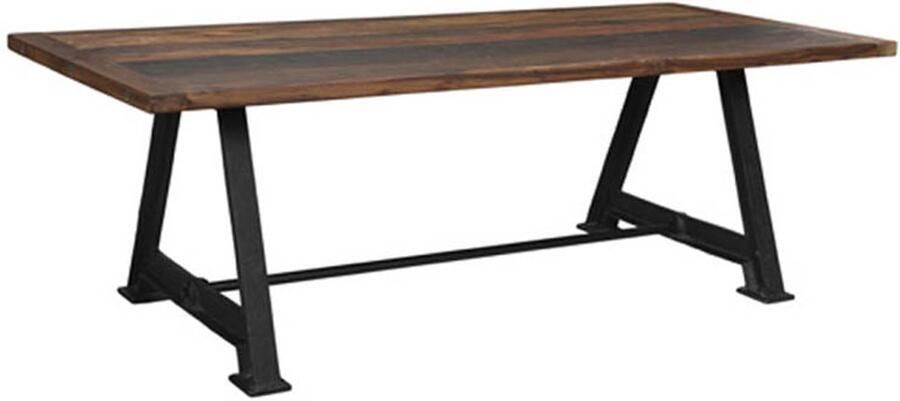 Creamont Eettafel Loftli Brown Wood