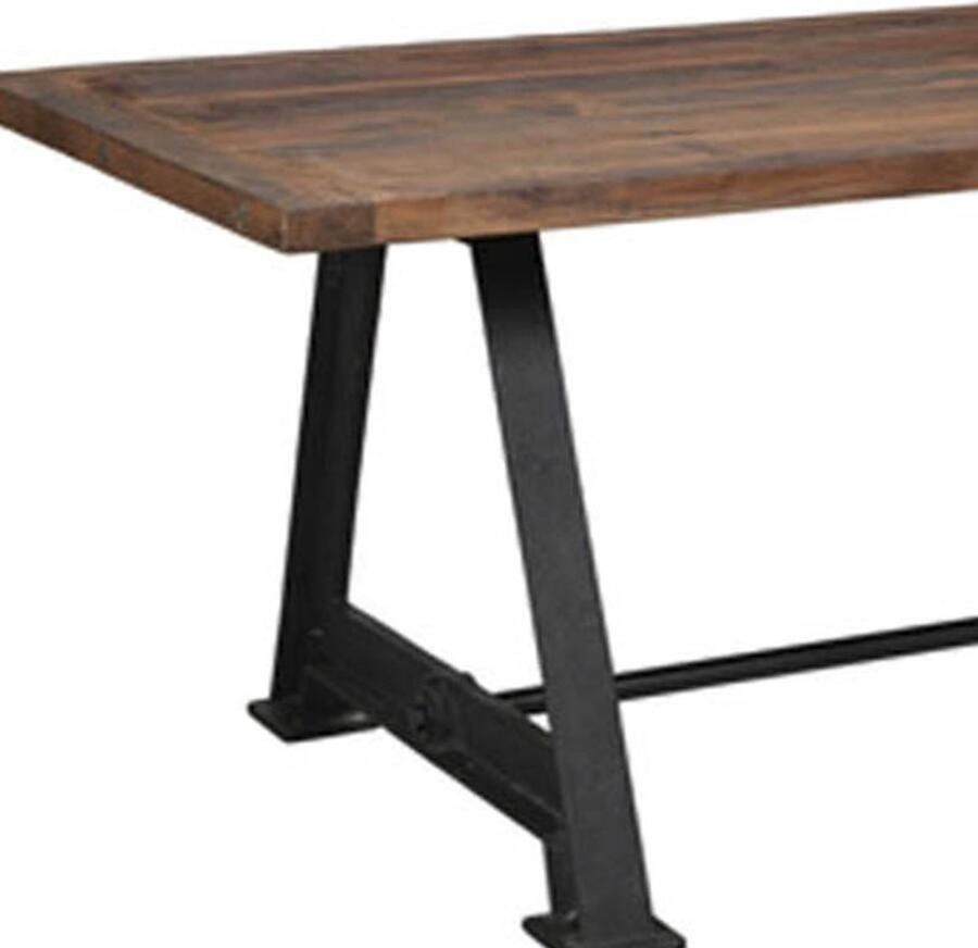 Creamont Eettafel Loftli Brown Wood