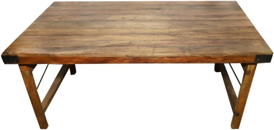 Creamont Eettafel Loftli Brown Wood