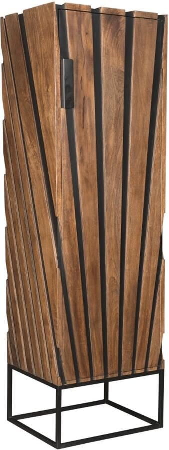 Creamont Kledingkast Loftli Brown Wood