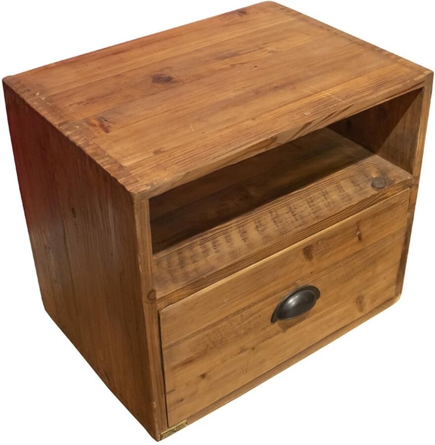 Creamont Nachtkast Loftli Brown Wood