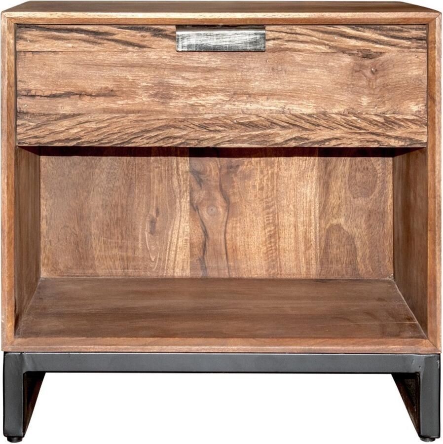 Creamont Nachtkast Loftli Brown Wood