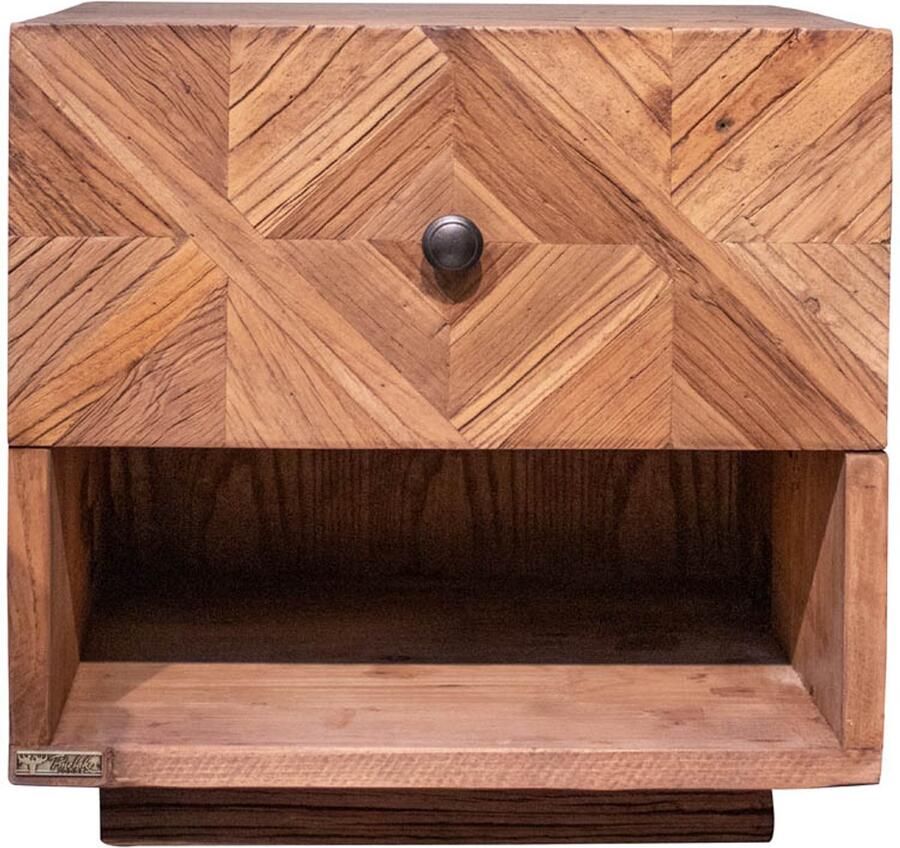 Creamont Nachtkast Loftli Brown Wood