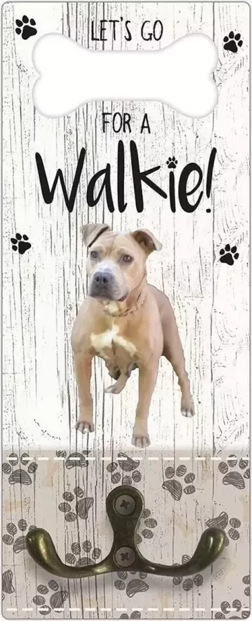 Creatief Art Leibanddrager: Amerikaanse Stafford Kapstok voor: Hondenriem Halsband Hondentuig