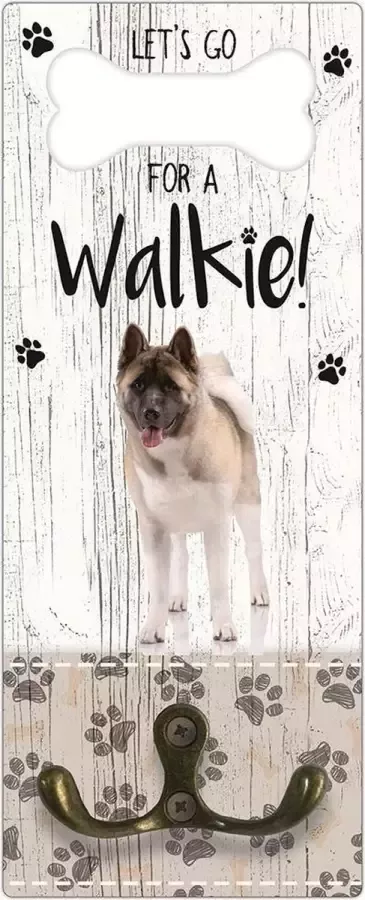 Creatief Art Leibanddrager: Amerikan Akita Kapstok voor: Hondenriem Halsband Hondentuig