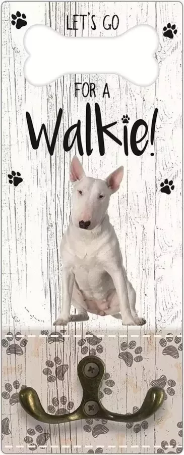 Creatief Art Leibanddrager: Bull Terriër Kapstok voor: Hondenriem Halsband Hondentuig