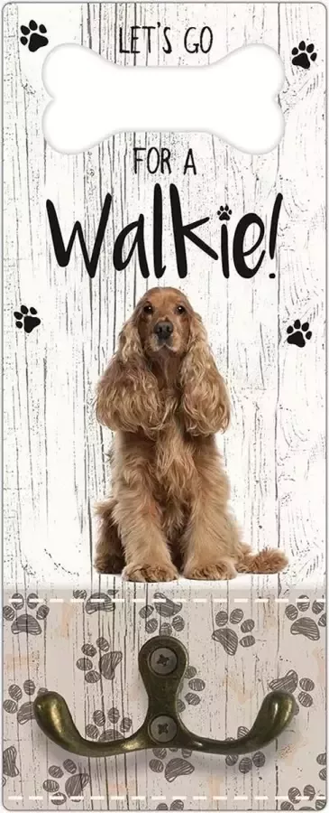 Creatief Art Leibanddrager: Engelse Cocker Kapstok voor: Hondenriem Halsband Hondentuig