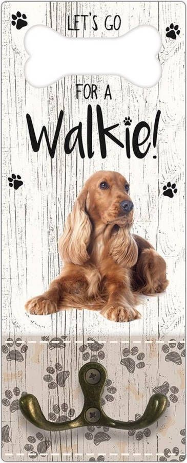 Creatief Art Leibanddrager: Engelse Cockerspaniël Kapstok voor: Hondenriem Halsband Hondentuig - Foto 2