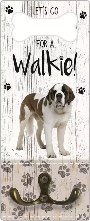 Creatief Art Leibanddrager: Sint Bernard Kapstok voor: Hondenriem Halsband Hondentuig