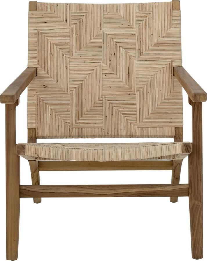 Creative Collection Mills Lounge Chair Brown Rattan
