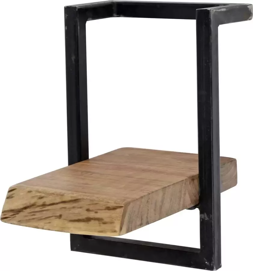 CreaWonen Wandplank Acies 20cm Massief acacia naturel Wanddecoratie Woon Decor Design