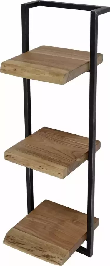 CreaWonen Wandplank Acies 30x100cm Massief acacia naturel Wanddecoratie Woon Decor Design