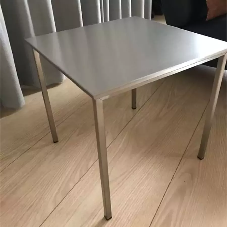 Credo Benelux salontafel rvs 35 cm RVS salontafel design tafel bijzettafel rvs