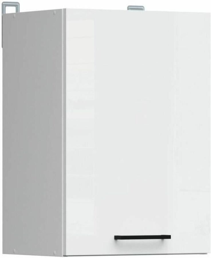 Merkloos Junona keukenkast hoog 40 x 30.5 x 57.5 cm glanzend wit - Foto 2