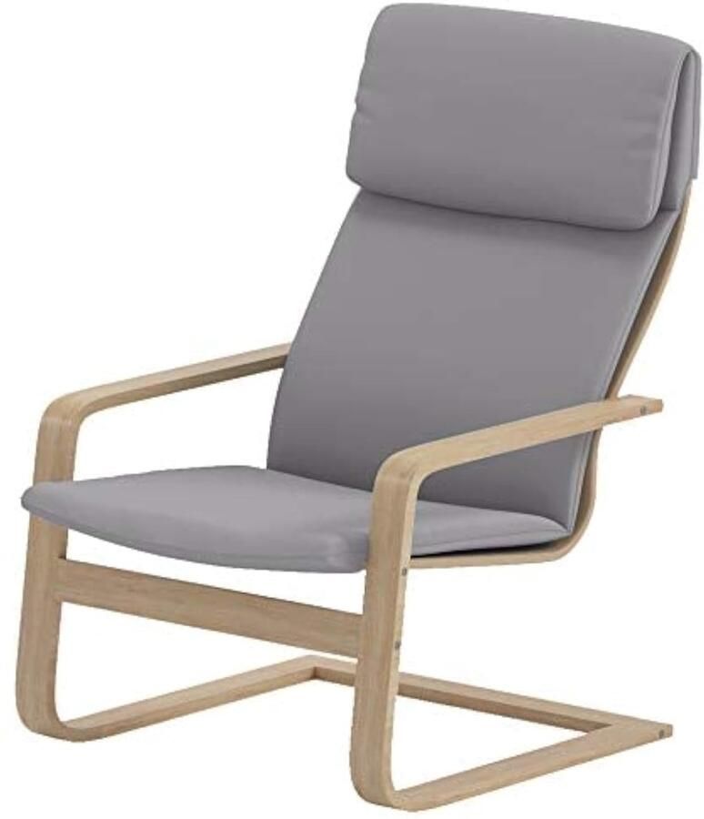 Custom Slipcover Replacement Alleen aangepaste hoes vervangende hoes! Fauteuil is niet inbegrepen! De Pello vervangende stoelhoes is speciaal gemaakt voor de IKEA Pello Stoelhoes (lichtgrijs)