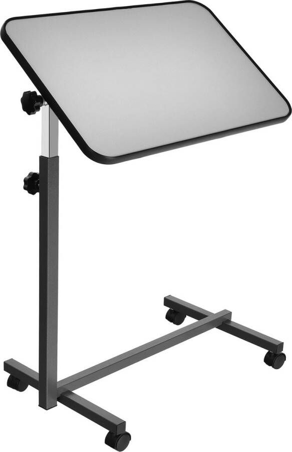 CW COSTWAY Laptoptafel Verstelbare Kantelbare Bovenkant grijs