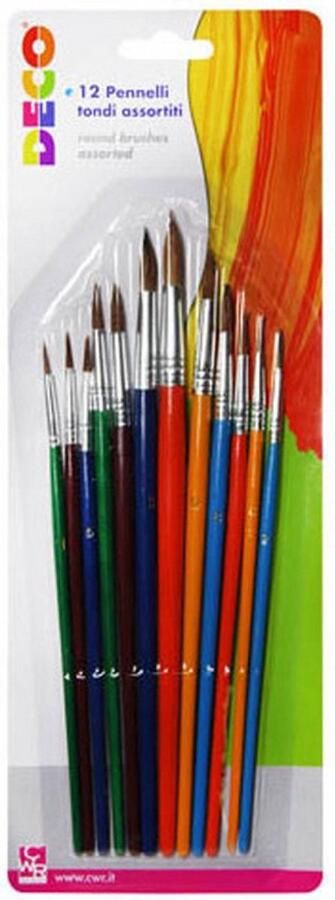 CWR 08026 artiestenpenseel 12 stuk(s)