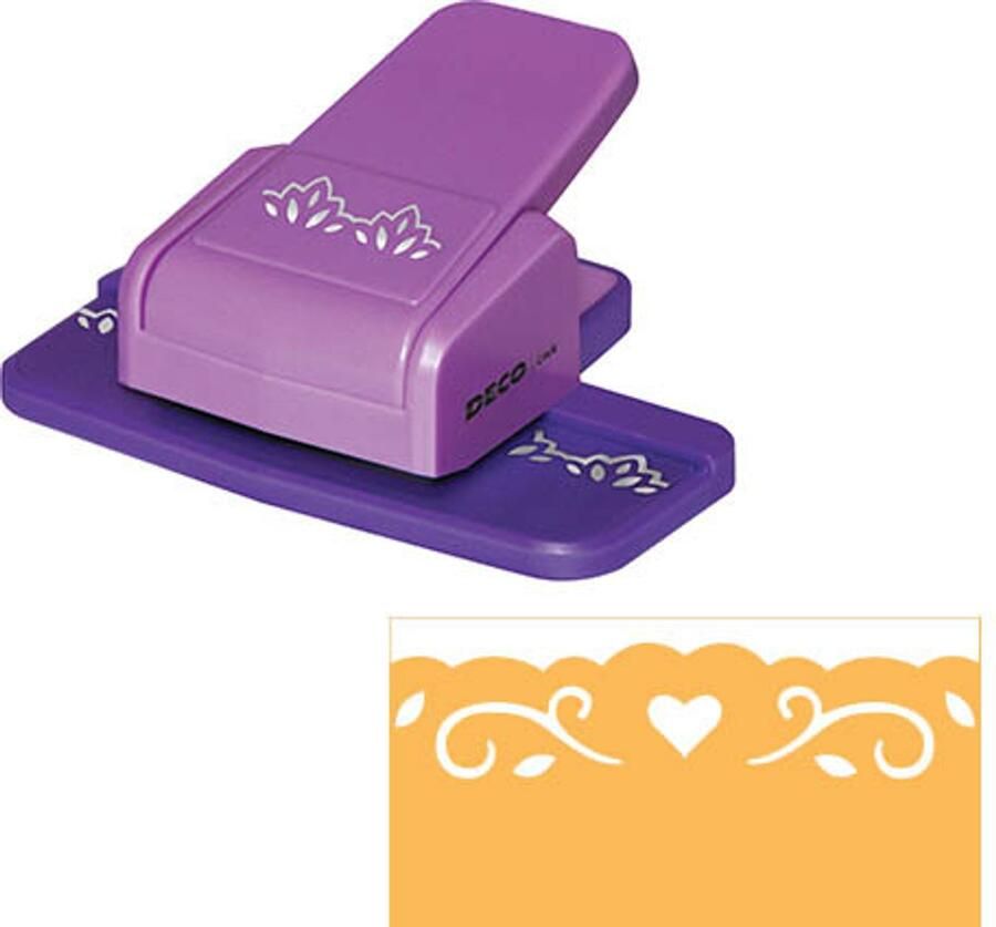 CWR 11175 3 papierperforator Paars