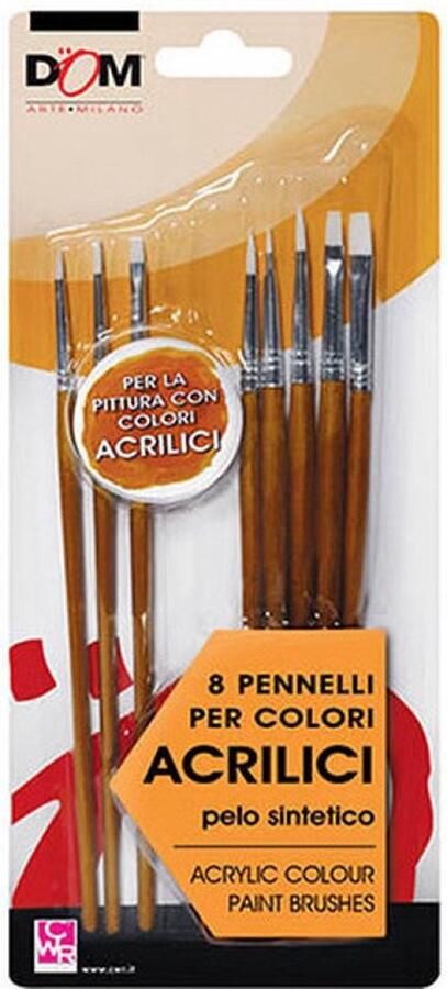 CWR 11649 artiestenpenseel 8 stuk(s)