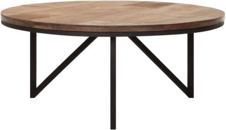DTP Home Coffee table Odeon round large 35xØ80 cm recycled teakwood