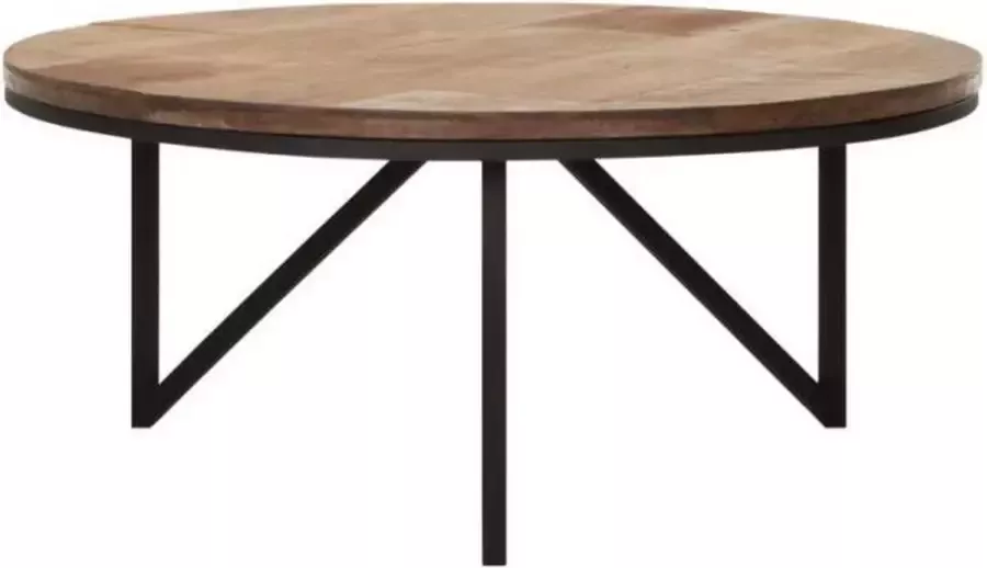 DTP Home Coffee table Odeon round large 35xØ80 cm recycled teakwood - Foto 1