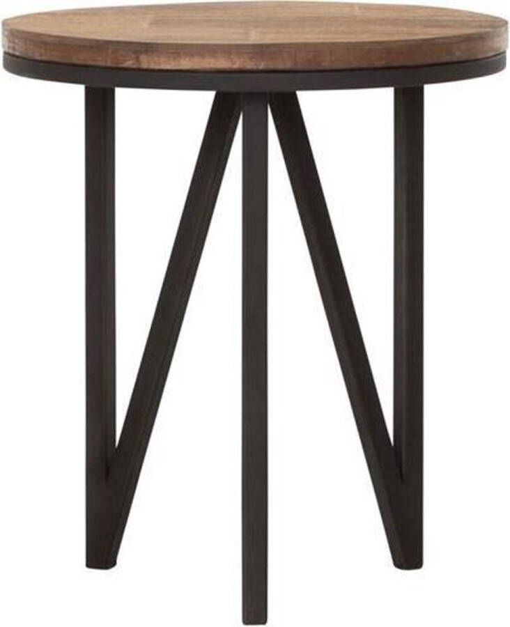 DTP Home Coffee table Odeon round small 45xØ40 cm recycled teakwood - Foto 1