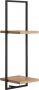 D-Bodhi Shelfmate Type C Wandbox – Wandplank – Zwart Gecoat Frame (EBF) 25 x 25 x 75 CM - Thumbnail 2